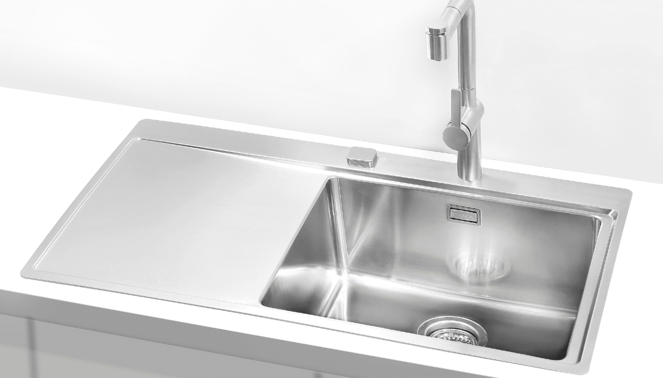evier à encastrer pure 400 inox hd